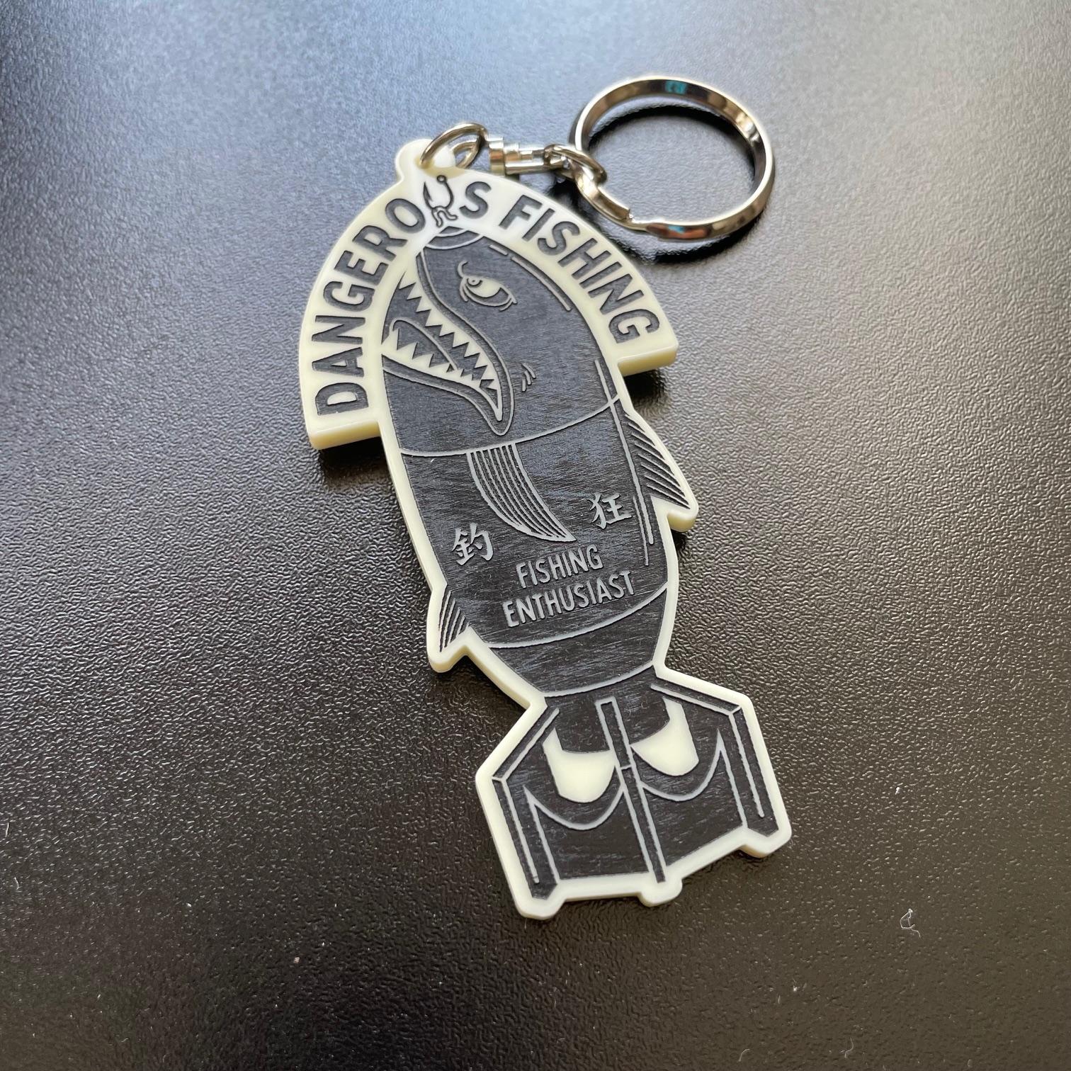 DANGEROUS FISHING KeyChain